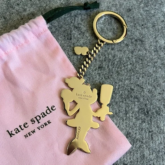 Kate Spade New York Minnie Mouse Keychain - Picture 3 of 3